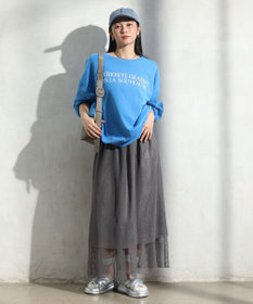 Green Parks メッシュティアードスカート