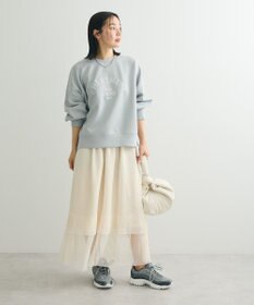 Green Parks メッシュティアードスカート