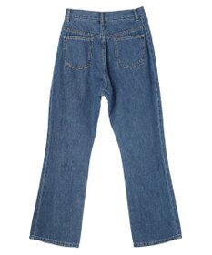 Green Parks ・Ｄｏｕｂｌｅ　Ｆｌａｇｓ　チョウチョ刺繍フレアデニム