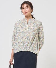 J.PRESS LADIES S Liberty Rachel & Michelle バンドカラー ブラウス