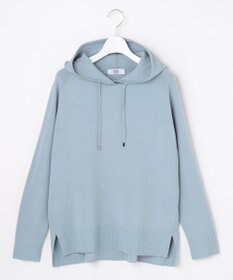 J.PRESS LADIES S Smooth ニット パーカー