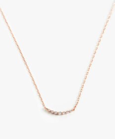 TOCCA 【WEB限定】FRILL DIAMOND NECKLACE K10 ダイヤモンド ネックレス