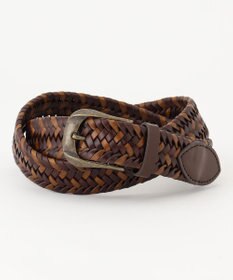 JOSEPH ABBOUD レザーメッシュ　ベルト