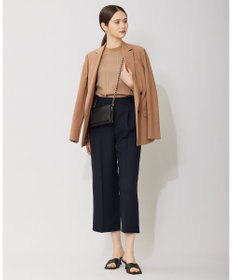 ICB 【洗える】 ランダムストライプリップル プルオーバー