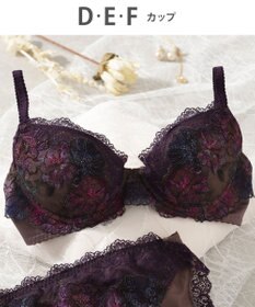 Wing Wing Lesiage　【2760シリーズ】　ブラジャー　ふっくらまる胸　カップ肌側綿混素材　ウイング／ワコール　PB2760