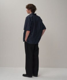 ATON SUVIN BROAD | ウォッシュハーフスリーブシャツ - UNISEX