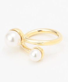 J.PRESS LADIES 【WEB限定】 2WAY パール スカーフ リング