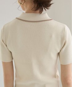 WEGO 【ANGIE VINTAGE/サマーニット】フロントホックポロニット