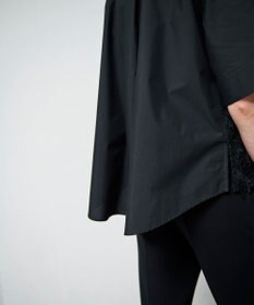 GRACE CONTINENTAL ケミカルフラワードレスシャツ