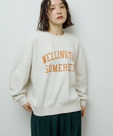 Green Parks オーバーサイズロゴ裏毛プルオーバー