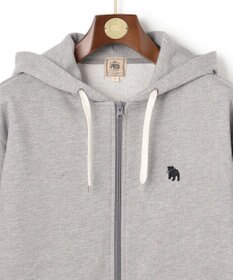 J.PRESS MEN 【WEB・一部店舗限定】バックブル ジップアップパーカー
