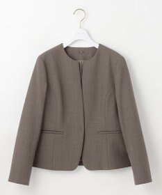 ANY SIS S 【WEB限定】ウーステッドエステル クルーネック ジャケット