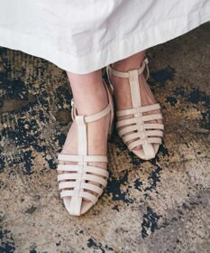 BONTRE 【PRECIEUX JOUET/プレシュウジュエ】ナローヒールグルカサンダル /008PJ