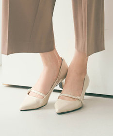 ANY SIS 【23.0~24.0cm】ミニストーンバックル パンプス