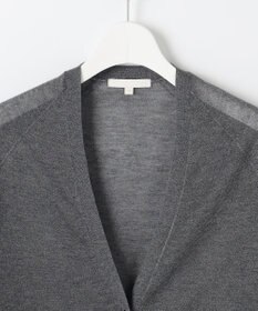 自由区 【洗える】ブライトシアー カーディガン