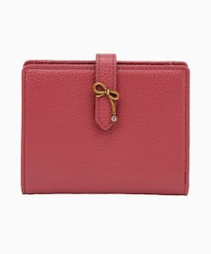 LANVIN en Bleu リュバン コンパクト二つ折り財布