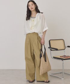 AMERICAN HOLIC スキッパードルマンビッグシャツ