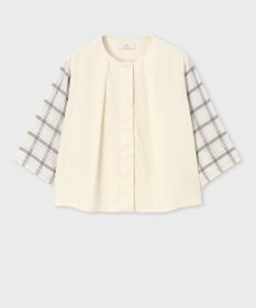 Paul Smith シアー チェック ブラウス