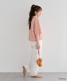 Green Parks シュガーラッシュ　／　チェックショート丈シャツ