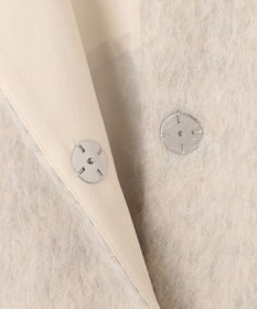 #Newans ロングコクーンファーベスト