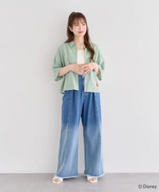 Green Parks シュガーラッシュ　／　チェックショート丈シャツ