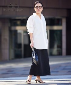 ICB L 【ICB×tamachan_style コラボ】 スタイルアップ ビッグシャツ