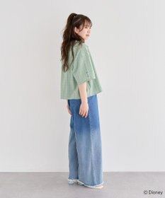 Green Parks シュガーラッシュ　／　チェックショート丈シャツ