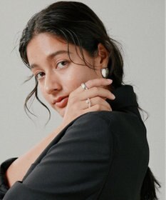 yoaa シルバー925 ピンクアコヤチェーンリング