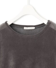 ICB L 【洗える】フロッキーベロア プルオーバー