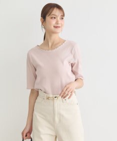 earth music&ecology リブメロープルオーバー