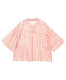 Green Parks シュガーラッシュ　／　チェックショート丈シャツ