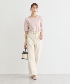 earth music&ecology リブメロープルオーバー