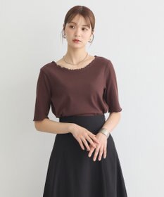 earth music&ecology リブメロープルオーバー