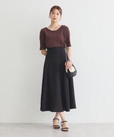 earth music&ecology リブメロープルオーバー