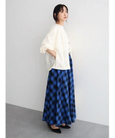 Green Parks ・ｆｕｒｒｙ　ｒａｔｅ　ギンガムバイアススカート