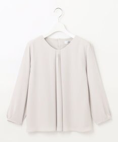 J.PRESS LADIES ストレッチジョーゼット Vネック カットソー