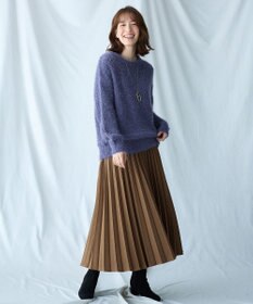 ANY 【ウエストゴム】プリーツスカート