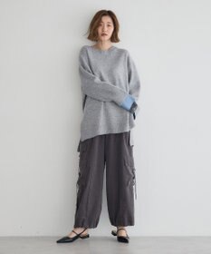 YECCA VECCA 袖レイヤードソフトニット