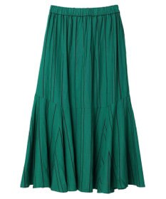 AMERICAN HOLIC リネンブレンドストライプマーメードスカート