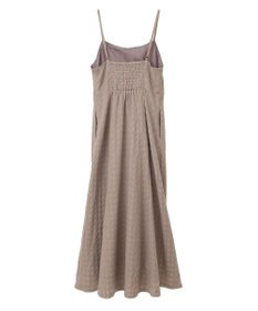 earth music&ecology ＳＥＴ２点ジャカードシャツ＋キャミドレ