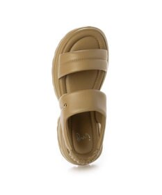 ing <ing>厚底ダブルベルトスポーツサンダル