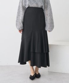 earth music&ecology ティアードイレヘムスカート