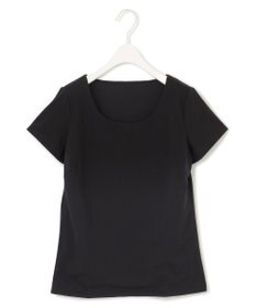 ICB 【洗える】 スーペリアジャージー Uネック半袖プルオーバー