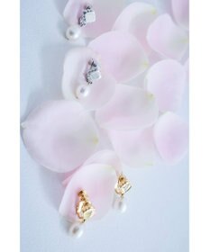 TOCCA CLOVER & PEARL EARRINGS 淡水バロックパールイヤリング