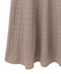 earth music&ecology ＳＥＴ２点ジャカードシャツ＋キャミドレ