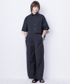 NAVE 【ReNave・セットアップ可/洗える/接触冷感/UVケア】コットンポリブロード パンツ