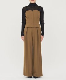 uncrave シアーニット タートルネック トップス（uncrave WHITE）