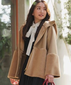 ANY SIS Luxuryフェイクムートン コート