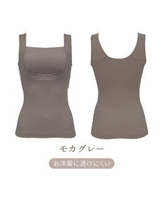 BRADELIS New York 【BRADELIS NewYork peace】すっきり楽ちん綿混ブラキャミ 幅広いバストサイズにフィットするノンワイヤー補整下着