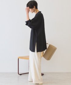 AMERICAN HOLIC 楊柳バンドカラーシャツ